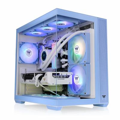 THERMALTAKE GABINETE VIEW 380 TG ARGB BLUE CA-1Z2-00MFWN-00