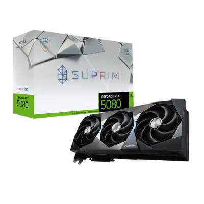 MSI GEFORCE RTX 5080 16GB SUPRIM SOC