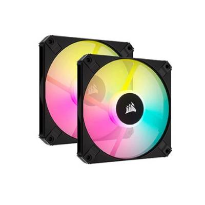 CORSAIR COOLER AF120 RGB SLIM BLACK 2PK CO-9050163-WW