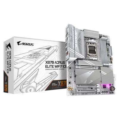 GIGABYTE PLACA X870 AORUS ELITE WIFI7 ICE AM5