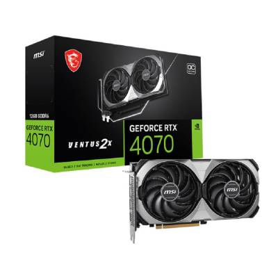 MSI GEFORCE RTX4070 VENTUS 2X E1 12G OC