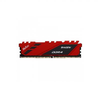 NETAC MEMORIA SHADOW DDR4 16GB PC3200 RED NTSDD4P32SP-16R