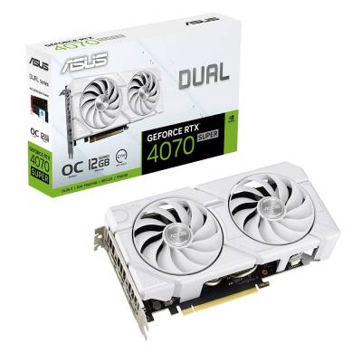 ASUS GEFORCE DUAL RTX4070S-O12G-EVO-WHITE