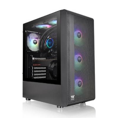 THERMALTAKE GABINETE S200 PLUS TG ARGB BLACK CA-1X2-00M1WN-0