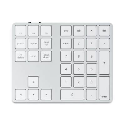 SATECHI TECLADO ALUMINUM SLIM SILVER ST-XLABKS