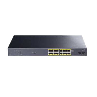 CUDY SWITCH 16 PORT GIGABIT POE + 2 SFP GS1020PS2 G