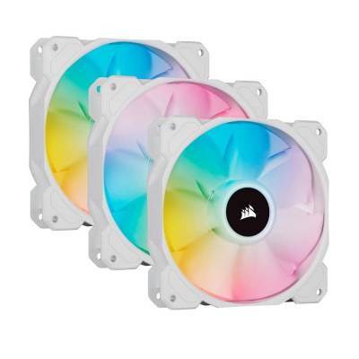 CORSAIR COOLER SP120 RGB 120MM 3PK WHITE CO-9050137-WW