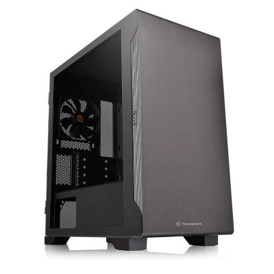 THERMALTAKE GABINETE S100 TG BLACK CA-1Q9-00S1WN-00