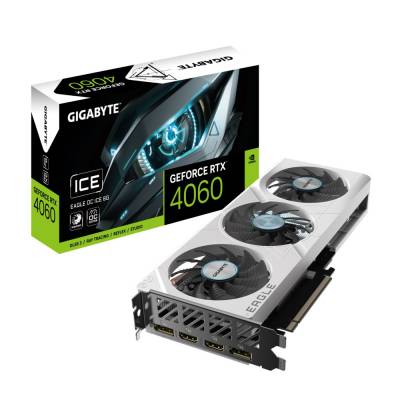 GIGABYTE GEFORCE RTX4060 EAGLE OC ICE GV-N4060EAGLEOC ICE-8GD