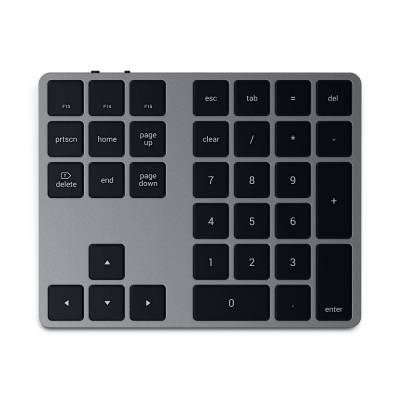 SATECHI TECLADO ALUMINUM SLIM SPACE GRAY ST-XLABKM